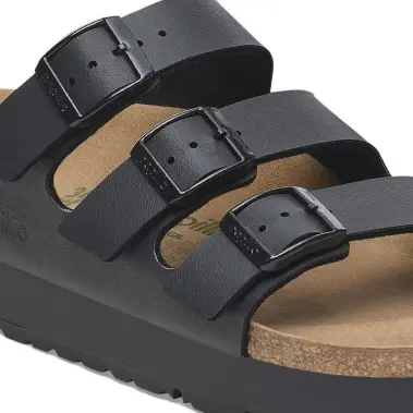 Birkenstock Florida Platform Flex Vegan Birko-Flor Narrow Women's
